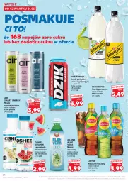 Gazetka promocyjna Kaufland - Gazetka tygodnia - Gazetka - ważna od 27.05 do 27.05.2026 - strona 54 - produkty: Sok, Lemoniada, Napoje, Tran, Aloe vera, Schweppes, Lipton, Napój gazowany, Oshee, Napój