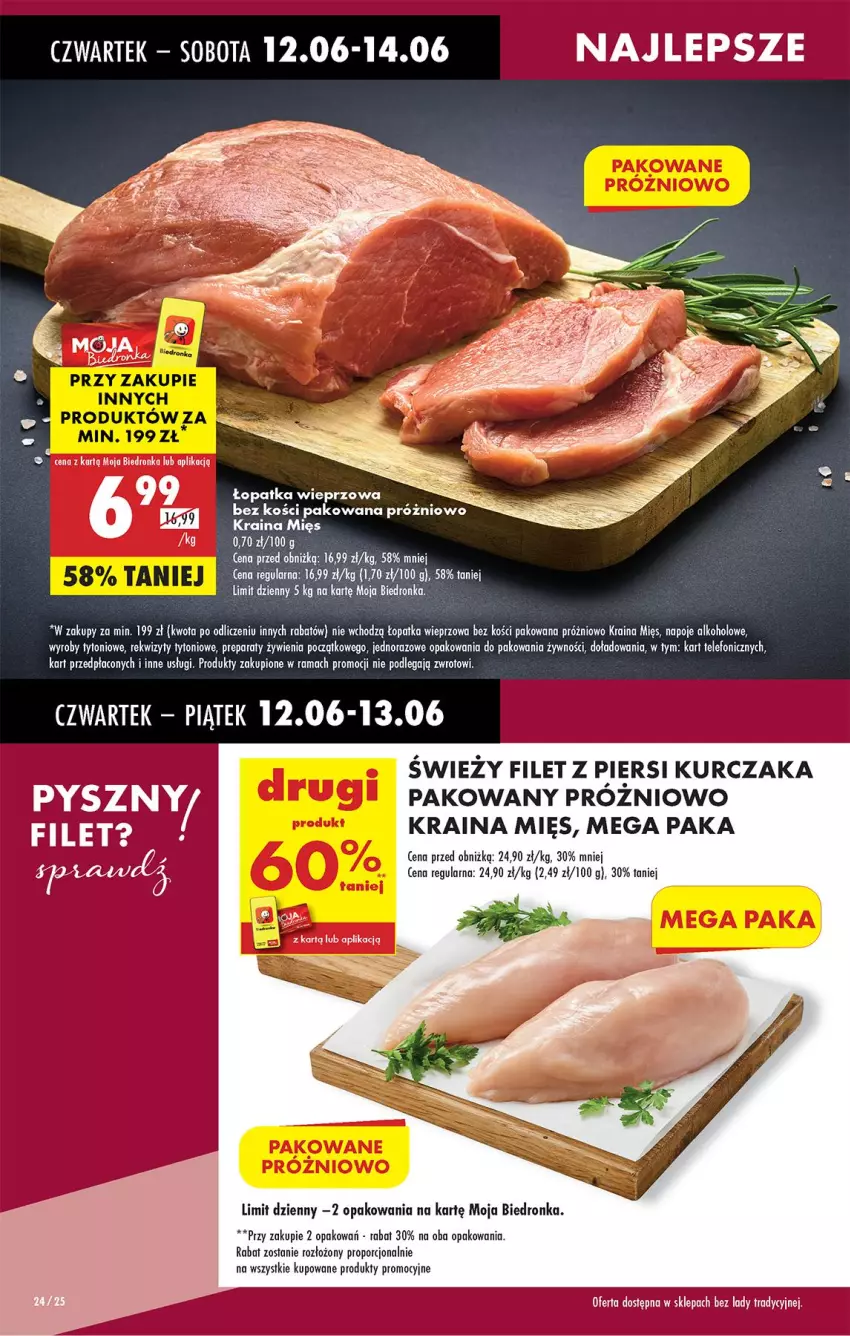 Gazetka promocyjna Biedronka - Od Czwartku - ważna 12.06 do 18.06.2025 - strona 30 - produkty: Filet z piersi kurczaka, Kurczak, LG, Napoje, Por, Rama, Telefon