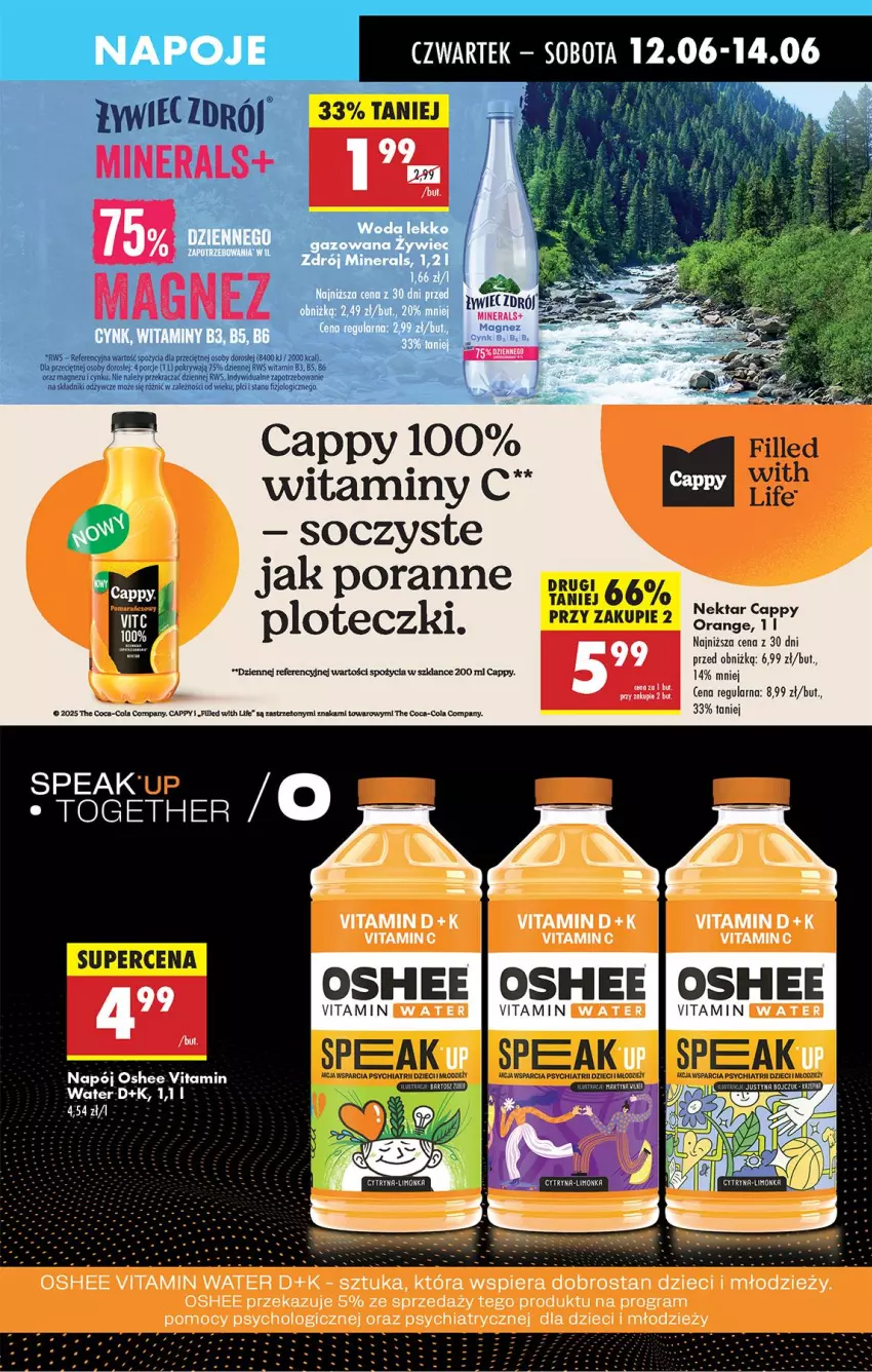 Gazetka promocyjna Biedronka - Od Czwartku - ważna 12.06 do 18.06.2025 - strona 55 - produkty: AEG, Cappy, Chia, Coca-Cola, Cynk, Dzieci, Gra, Magnez, Nektar, Oshee, Pokrywa, Por