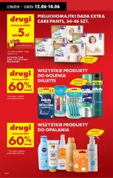 Gazetka promocyjna Biedronka - Od Czwartku - Gazetka - ważna od 18.06 do 18.06.2025 - strona 16 - produkty: Majtki, Dada, Gillette, Pieluchomajtki