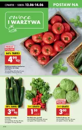 Gazetka promocyjna Biedronka - Od Czwartku - Gazetka - ważna od 18.06 do 18.06.2025 - strona 22 - produkty: Gra, Sałata lodowa, Sałat, Pomidory, Rzodkiewka