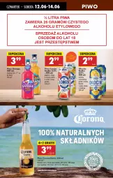 Gazetka promocyjna Biedronka - Od Czwartku - Gazetka - ważna od 18.06 do 18.06.2025 - strona 56 - produkty: Piwa, Piwo, Koc, Gra, Granat, Corona Extra, Radler, Limonka, Okocim, Mango, Grejpfrut