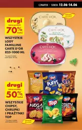 Gazetka promocyjna Biedronka - Od Czwartku - Gazetka - ważna od 18.06 do 18.06.2025 - strona 7 - produkty: Top, Chipsy, Carte d'Or, Chrupki