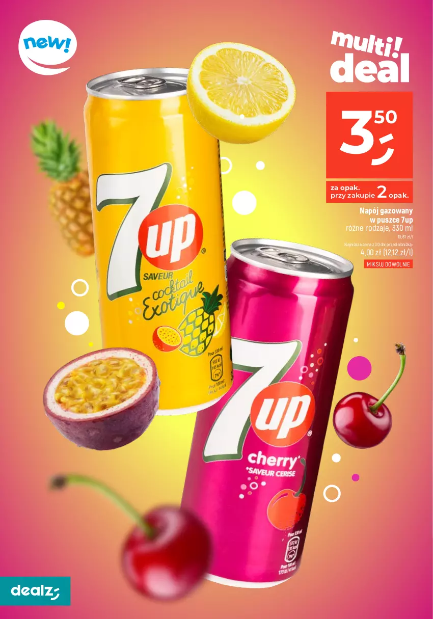 Gazetka promocyjna Dealz - MAKE A DEALZ - ważna 18.01 do 24.01.2024 - strona 16 - produkty: 7up, Napój, Napój gazowany