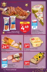 Gazetka promocyjna Auchan - Gazetka Magia Świąt Supermarket Auchan - Gazetka - ważna od 14.12 do 14.12.2022 - strona 4 - produkty: Polędwica, Sos, Ser, Królewski, Brie, Kiełbasa krakowska, Skyn, Camembert, Kabanos, Ser pleśniowy, Kiełbasa