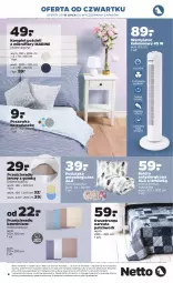 Gazetka promocyjna Netto - Gazetka non food - Gazetka - ważna od 17.07 do 17.07.2021 - strona 8 - produkty: Kołdra, Pościel, Poszewka, Prześcieradło, Narzuta, Zegar, Komplet pościeli, Poduszka