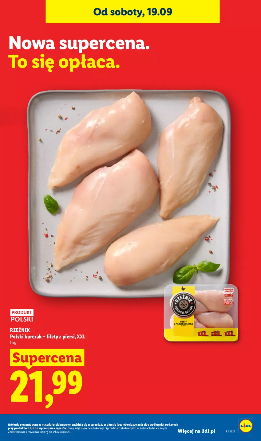 Gazetka promocyjna Lidl - Gazetka ważna od 21.09. do 23.09 - ważna 21.09 do 23.09.2026 - strona 27 - produkty: Kurczak
