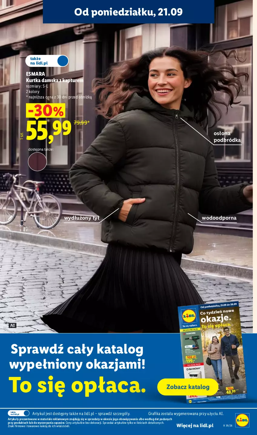 Gazetka promocyjna Lidl - Gazetka ważna od 21.09. do 23.09 - ważna 21.09 do 23.09.2026 - strona 29 - produkty: Gra, Grafika, Kurtka, Por