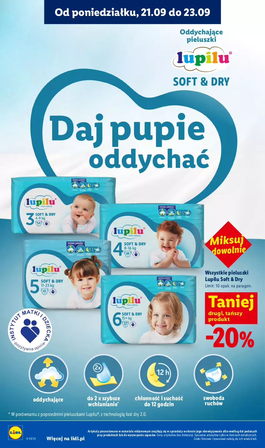 Gazetka promocyjna Lidl - Gazetka ważna od 21.09. do 23.09 - ważna 21.09 do 23.09.2026 - strona 92 - produkty: Fa, Por