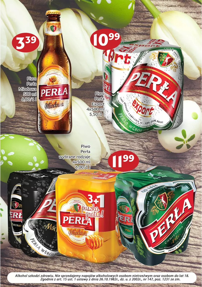 Gazetka promocyjna Prim Market - ważna 01.04 do 30.04.2022 - strona 8 - produkty: Perła, Piwo