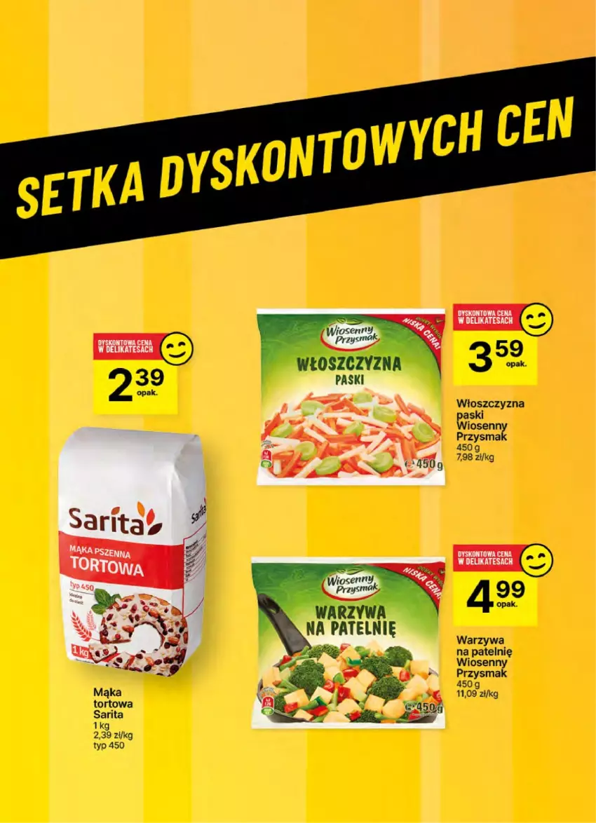 Gazetka promocyjna Delikatesy Centrum - NOWA GAZETKA Delikatesy Centrum od 14 listopada! 14-20.11.2024 - ważna 14.11 do 20.11.2024 - strona 36 - produkty: Mąka, Mąka tortowa, Sarita, Warzywa