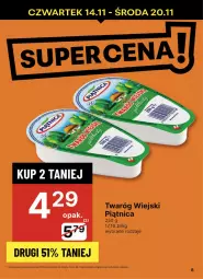 Gazetka promocyjna Delikatesy Centrum - NOWA GAZETKA Delikatesy Centrum od 14 listopada! 14-20.11.2024 - Gazetka - ważna od 20.11 do 20.11.2024 - strona 8 - produkty: Twaróg, Piątnica