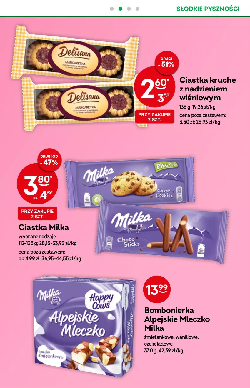 Gazetka promocyjna Żabka - ważna 08.06 do 14.06.2022 - strona 45 - produkty: Ciastka, Milka, Mleczko