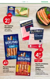 Gazetka promocyjna Żabka - Gazetka - ważna od 14.06 do 14.06.2022 - strona 31 - produkty: Kurczak, Ser topiony, Krakus, Top, Ser, Por, Parówki, Szynka, Sport, Morliny, Hochland, Berlinki