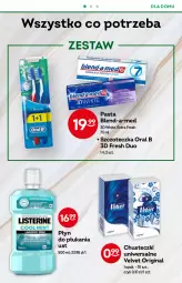 Gazetka promocyjna Żabka - Gazetka - ważna od 14.06 do 14.06.2022 - strona 51 - produkty: Gin, Oral B, Velvet, Płyn do płukania, Chusteczki, Blend-a-Med, Szczoteczka