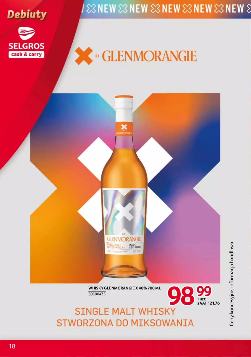 Gazetka promocyjna Selgros - Debiuty w Selgros - ważna 10.06 do 23.06.2021 - strona 18 - produkty: Whisky