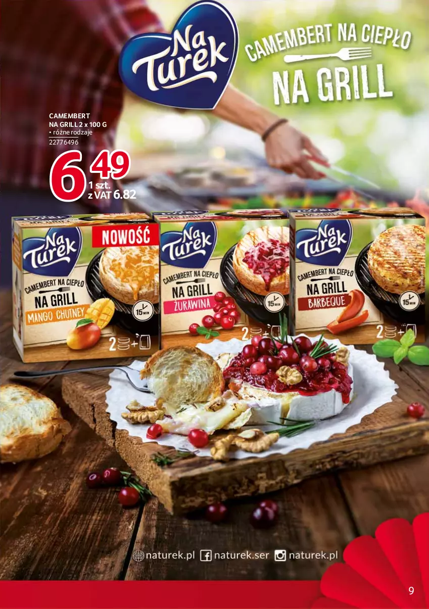 Gazetka promocyjna Selgros - Debiuty w Selgros - ważna 10.06 do 23.06.2021 - strona 9 - produkty: Camembert, Grill