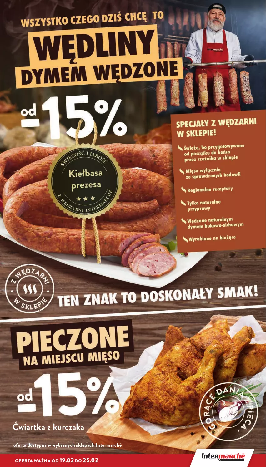 Gazetka promocyjna Intermarche - Gazetka promocyjna - ważna 19.02 do 25.02.2026 - strona 13 - produkty: Kurczak