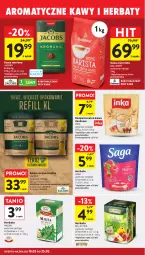 Gazetka promocyjna Intermarche - Gazetka promocyjna - Gazetka - ważna od 25.02 do 25.02.2026 - strona 30 - produkty: Kawa rozpuszczalna, Inka, Kawa zbożowa, Kawa ziarnista, Saga, Dallmayr, Kawa mielona, Kawa, Jacobs Krönung, Jacobs, Herbata
