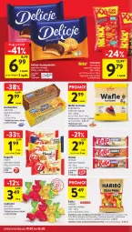 Gazetka promocyjna Intermarche - Gazetka promocyjna - Gazetka - ważna od 25.02 do 25.02.2026 - strona 32 - produkty: Kit Kat, Sok, Orzeszki, Cukier, Pico-Balla, Wafle, Herbatniki, Rogal, Delicje, Baton, Cukierki, Haribo, Wafle tortowe, Fa