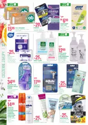 Gazetka promocyjna Super Pharm - Gazetka - Gazetka - ważna od 18.05 do 18.05.2022 - strona 14 - produkty: BIC, Yope, Biały Jeleń, Eveline, Tampony, Fusion, Venus, Szynka, Always, Podpaski, Gillette, Bielizna, Maszynka, Maszynka do golenia, Wkładki, O.B.