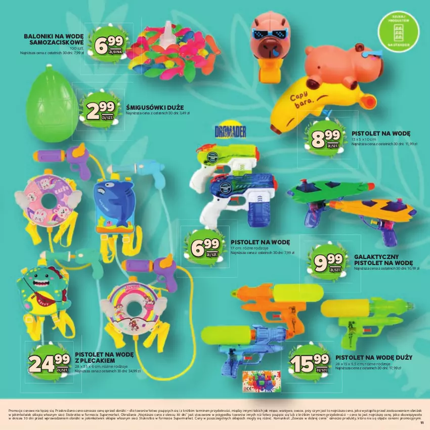 Gazetka promocyjna Stokrotka - Katalog Wielkanocny! - ważna 19.03 do 08.04.2026 - strona 11 - produkty: Gala, Mięso, Owoce, Pistolet, Plecak, Warzywa