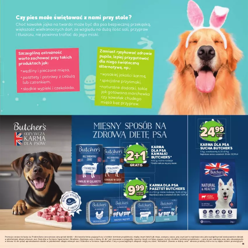 Gazetka promocyjna Stokrotka - Katalog Wielkanocny! - ważna 19.03 do 08.04.2026 - strona 35 - produkty: Czekolada, Gra, Kawa, Mięso, Owoce, Pasztet, Piec, Przysmaki, Sok, Wałek, Warzywa