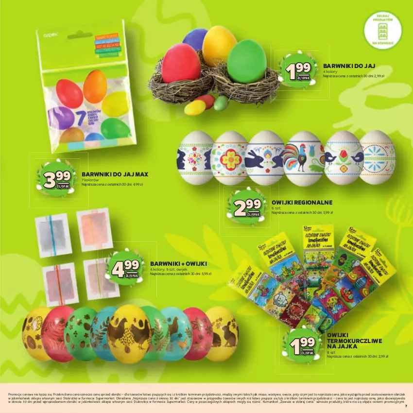 Gazetka promocyjna Stokrotka - Katalog Wielkanocny! - ważna 19.03 do 08.04.2026 - strona 7 - produkty: Mięso, Owijki, Owoce, Warzywa