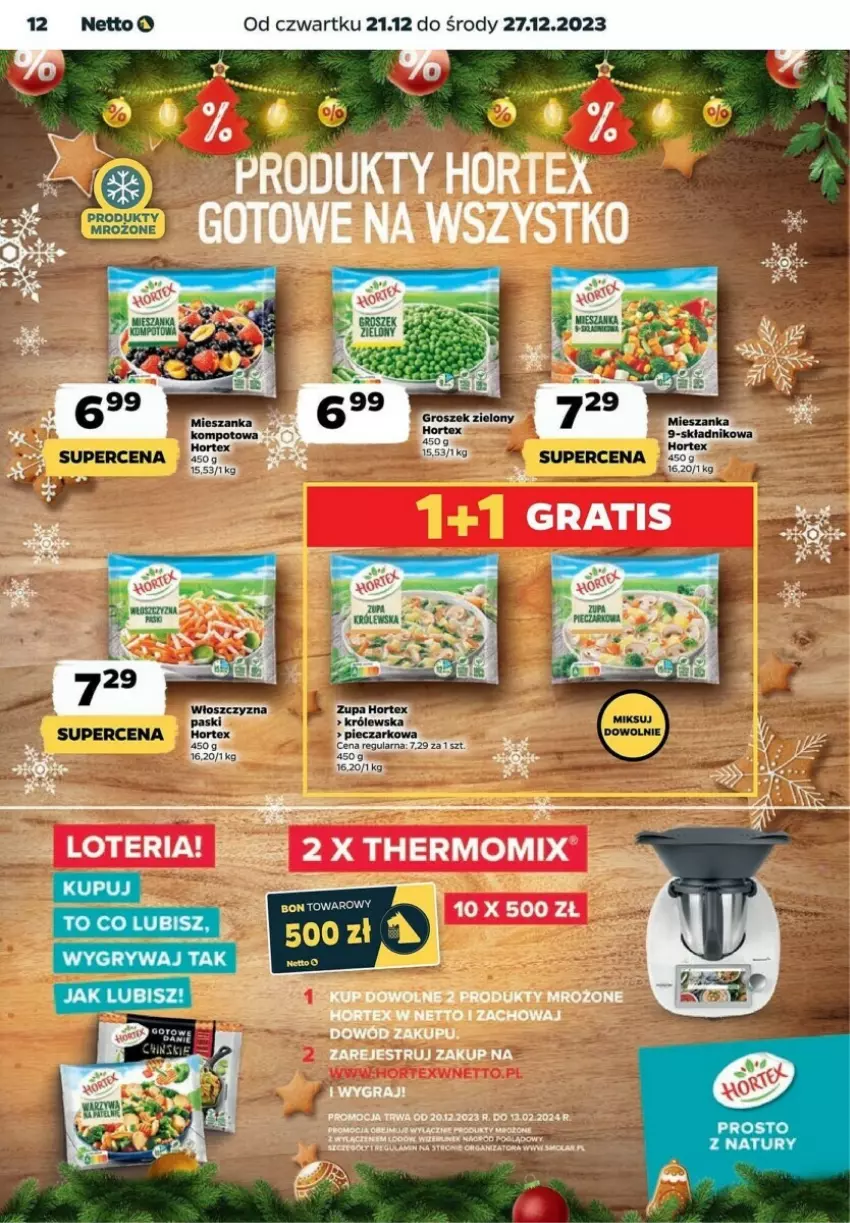 Gazetka promocyjna Netto - ważna 21.12 do 27.12.2023 - strona 4 - produkty: Gra, Produkty mrożone