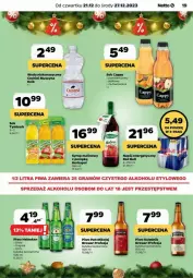 Gazetka promocyjna Netto - Gazetka - ważna od 27.12 do 27.12.2023 - strona 11 - produkty: Piwa, Piwo, Mus, Gin, Gra, Napój energetyczny, Red Bull, Heineken, Syrop, Szyna, Woda, Napój, Herbapol