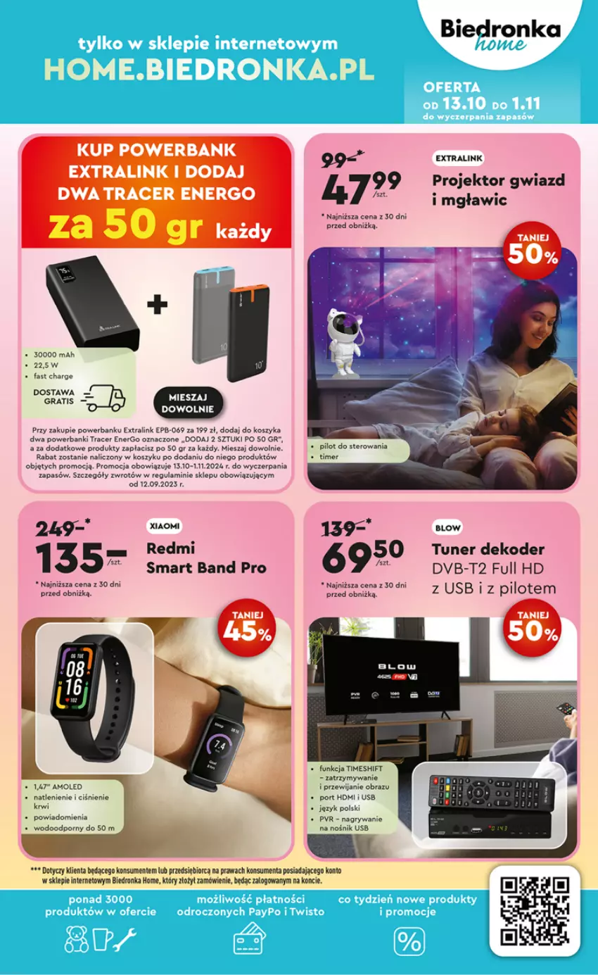 Gazetka promocyjna Biedronka - Okazje tygodnia - ważna 14.10 do 26.10.2024 - strona 35 - produkty: Acer, Amol, Fa, Gry, Kosz, Obraz, Por, Powerbank