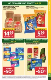 Gazetka promocyjna Stokrotka - Market - Gazetka - ważna od 10.07 do 10.07.2024 - strona 3 - produkty: Nescafé, Cheetos, Warzywa, Kawa rozpuszczalna, Kawa, Chrupki, Always, Podpaski, Owoce, Mięso, Always Ultra