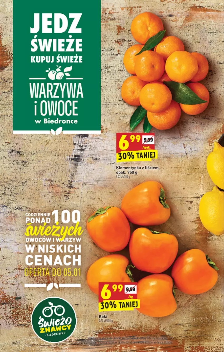 Gazetka promocyjna Biedronka - Nowy rok - ważna 03.01 do 09.01.2022 - strona 10 - produkty: Owoce, Warzywa, Warzywa i owoce