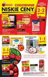 Gazetka promocyjna Biedronka - Od Czwartku - Gazetka - ważna od 28.08 do 28.08.2024 - strona 1 - produkty: Piwo, Papier, Kret, Tera, Warka, Papier toaletowy, Lody, Rolki, Fa