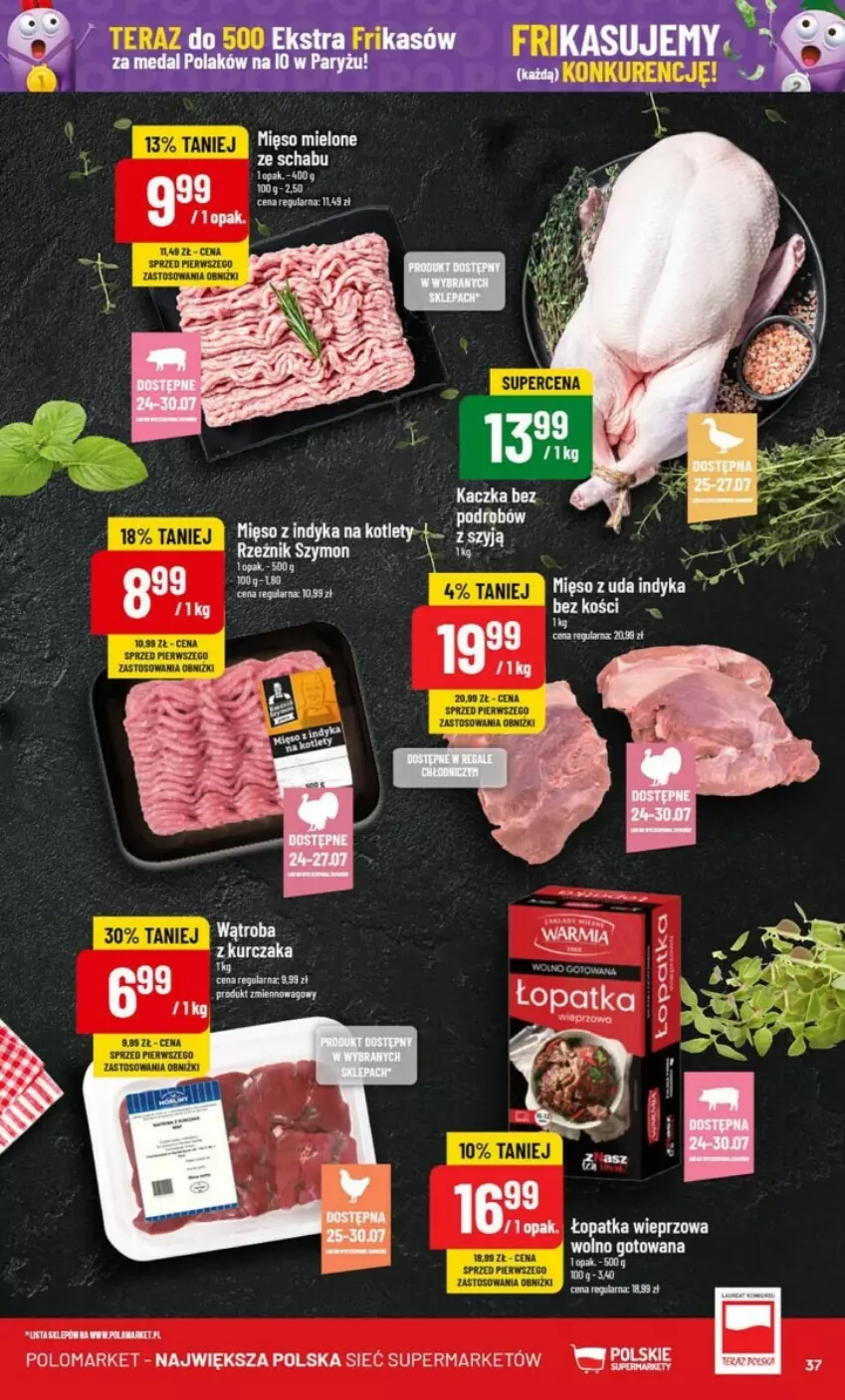 Gazetka promocyjna PoloMarket - ważna 24.07 do 30.07.2024 - strona 31 - produkty: Mięso, Mięso mielone