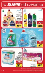 Gazetka promocyjna Carrefour - Gazetka Carrefour, Market w SUMIE od czwartku WEEKEND OKAZJI - Gazetka - ważna od 19.09 do 19.09.2026 - strona 6 - produkty: Płyn do prania, Domestos, Papier, Ręcznik, Płyn do wc, Fa