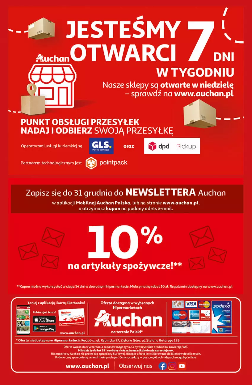 Gazetka promocyjna Auchan - Magia stołu wigilijnego Hipermarkety - ważna 16.12 do 24.12.2021 - strona 36 - produkty: Artykuły spożywcze, Fa, Leon, Ser