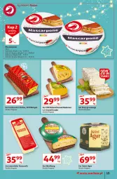 Gazetka promocyjna Auchan - Magia stołu wigilijnego Hipermarkety - Gazetka - ważna od 24.12 do 24.12.2021 - strona 15 - produkty: Ser, Gra, Ementaler, Królewski, Radamer, Mascarpone, Gouda