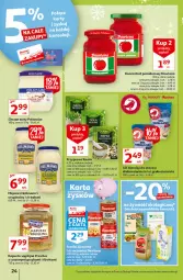 Gazetka promocyjna Auchan - Magia stołu wigilijnego Hipermarkety - Gazetka - ważna od 24.12 do 24.12.2021 - strona 24 - produkty: Chrzan, Majonez, Koncentrat pomidorowy, Dawtona, Sól, Koc, Gin, Sól himalajska, Babuni, Fasola, Pieprz, Cieciorka, Kamis, Orka, Fa