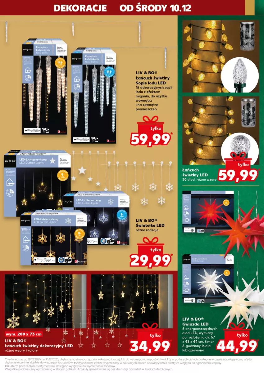 Gazetka promocyjna Kaufland - Kaufland - ważna 10.12 do 16.12.2025 - strona 21 - produkty: Gwiazda, LG