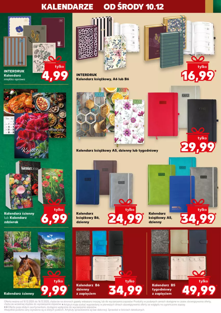 Gazetka promocyjna Kaufland - Kaufland - ważna 10.12 do 16.12.2025 - strona 55 - produkty: Kalendarz