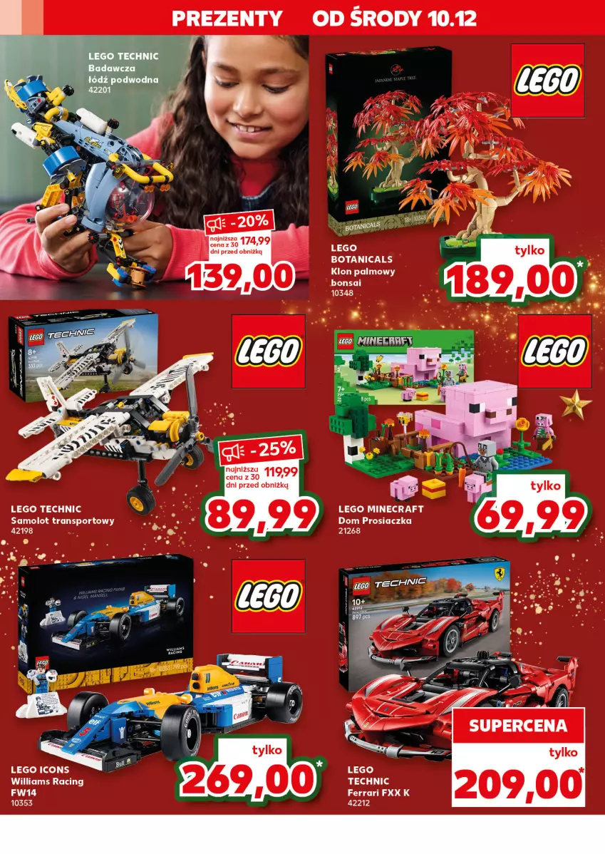 Gazetka promocyjna Kaufland - Kaufland - ważna 10.12 do 16.12.2025 - strona 8 - produkty: Amol, Iams, LEGO, LEGO Minecraft, LEGO Technic, Minecraft, Por, Samolot, Sport, Tran