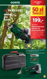 Gazetka promocyjna Lidl - KATALOG PARKSIDE - Gazetka - ważna od 16.03 do 16.03.2024 - strona 11 - produkty: Piec, Parkside, Walizka, Sekator, Wkręt, Ogród, Akumulator