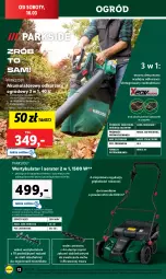Gazetka promocyjna Lidl - KATALOG PARKSIDE - Gazetka - ważna od 16.03 do 16.03.2024 - strona 12 - produkty: Piec, Parkside, Odkurzacz, Top, Noż, Rozdrabniacz, Ogród, Akumulator
