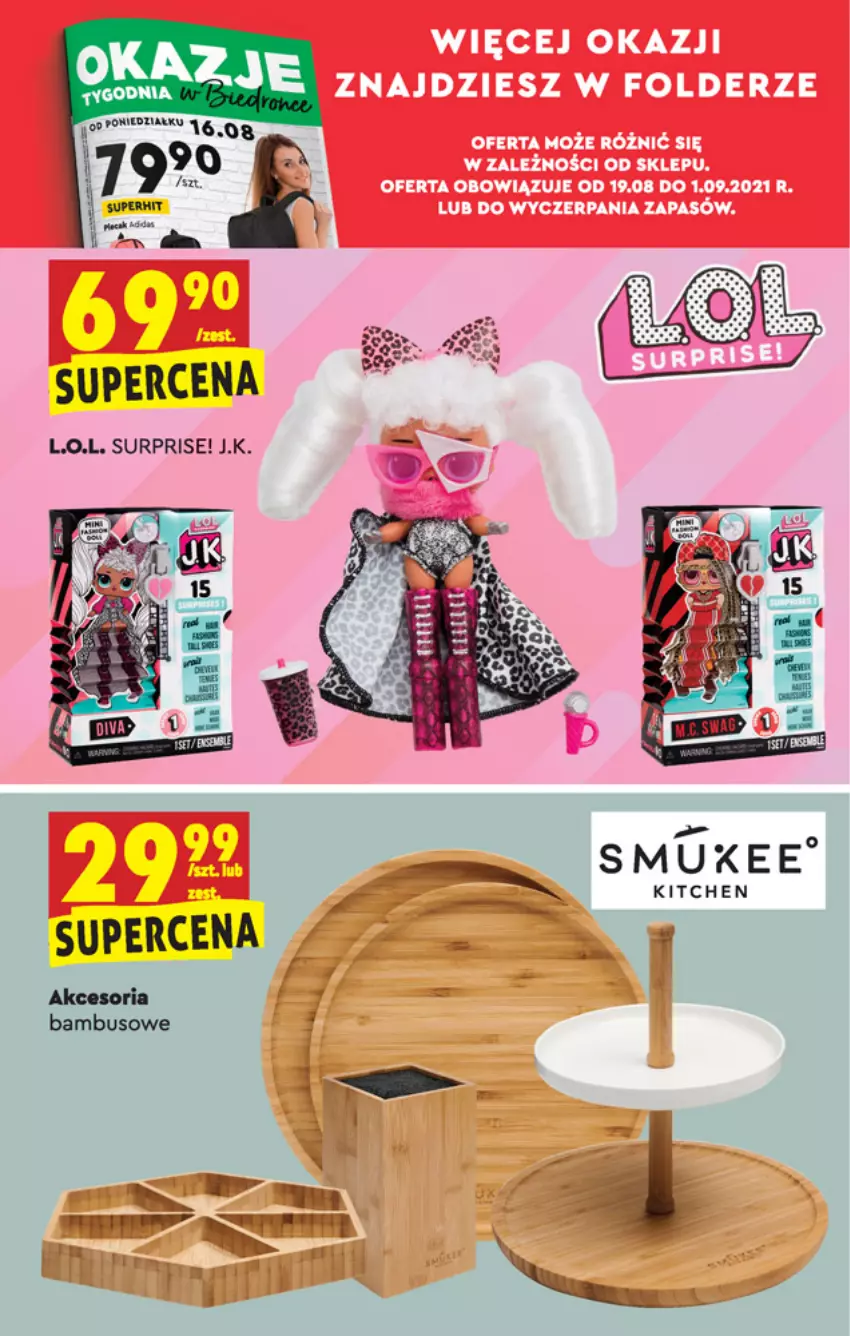 Gazetka promocyjna Biedronka - W tym tygodniu - ważna 19.08 do 25.08.2021 - strona 63 - produkty: L.O.L.