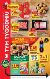 Gazetka promocyjna Biedronka - W tym tygodniu - Gazetka - ważna od 25.08 do 25.08.2021 - strona 1 - produkty: Mięso mielone, Por, Gra, Papryka, Proszek do prania, Ziemniaki, Pepsi, Vizir, Napój gazowany, Napój, Mięso