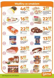 Gazetka promocyjna Gama - Gazetka - ważna od 23.10 do 23.10.2023 - strona 6 - produkty: Piec, Kurczak, Sok, Ser, Gra, Pieczeń rzymska, Sokołów, Parówki, Parówki z szynki, Pasztet, Salceson, Tarczyński, Morliny, Boczek, Kabanos, Kiełbasa