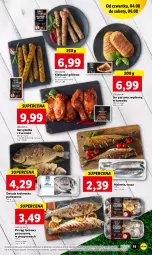 Gazetka promocyjna Lidl - GAZETKA - Gazetka - ważna od 06.08 do 06.08.2022 - strona 19 - produkty: Kurczak, Ser, Pstrąg tęczowy, Kawa, Tusz, Skrzydełka z kurczaka, Pstrąg, Grill