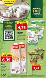 Gazetka promocyjna Lidl - GAZETKA - Gazetka - ważna od 06.08 do 06.08.2022 - strona 26 - produkty: Ser, Inka, Jogurt, Kawa, Vegangurt, Bakoma, Deser, Napój