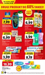 Gazetka promocyjna Lidl - GAZETKA - Gazetka - ważna od 06.08 do 06.08.2022 - strona 42 - produkty: Corega, Palmolive, Płyn do płukania jamy ustnej, Aquafresh, Pasta do zębów, Płyn do płukania, Szampon, Sensodyne